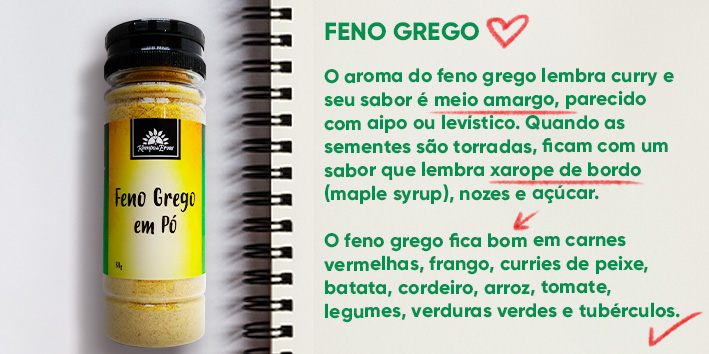 Sabores e saberes - Feno Grego 2